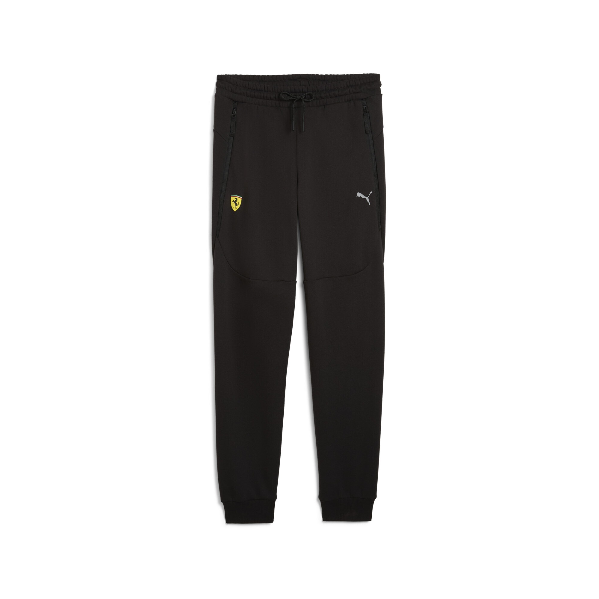 Sporthose PUMA "Scuderia Ferrari PUMATECH Hose Herren", Herren, Gr. M, Normalgrößen, schwarz, Obermaterial: 34% Polyester, 66% Baumwolle; Rippe: 97% Baumwolle, 3% Elasthan; Seitentasche – Oben: 100% Baumwolle; Seitentasche – Unten: 100% Baumwolle,... Image