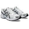 Sneaker ASICS SPORTSTYLE "GEL-1130", Gr. 40, weiß (weiß, pure silber), Synthetik, Leder, sportlich, Schuhe