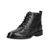 Schnürstiefelette PIKOLINOS "PIKOLINOS Stiefelette Leder", Damen, Gr. 36, schwarz, Leder, casual, Schuhe