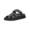 Pantolette PAVEMENT "Pavement Pantoletten Leder", Damen, Gr. 40, schwarz, Leder, casual, Schuhe