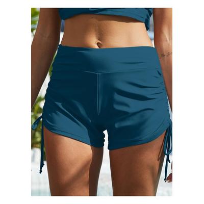 Badeshorts mit mittelhohem Bund und Kordelzug Image