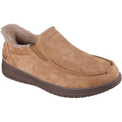 Skechers Murette Scofield Textil Herren Hausschuhe in Beige Image