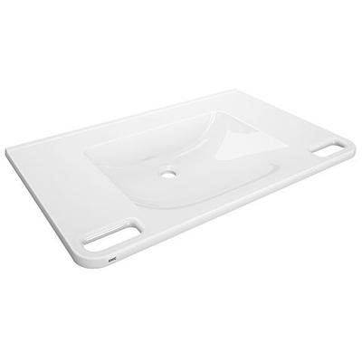 KWC Aquarotter Einzelwaschtisch, MEDCARE, MIRANIT, 850x150x550 mm, weiß, Griff, 2030072437 2030072437 Image