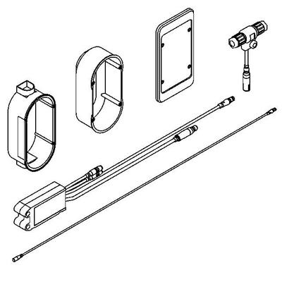 KWC Aquarotter Elektronikmodul, A3000open, EM5, ID 02010, UP-Dose und Abdeckung, 24 VDC, 2030059118 2030059118 Image