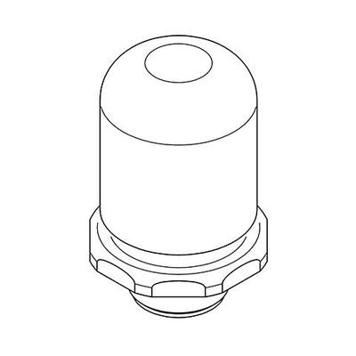 KWC Aquarotter Oberteil, ANIMA, für Trinksprudler, 2000104977, 2000104977 2000104977 Image
