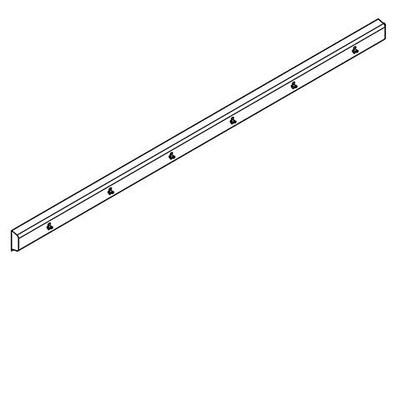 KWC Aquarotter Armatureneinheit, Edst., W.-Mont., 6 Waschplätze, 3600 mm, Wasser rechts, 3600004784 3600004784 Image