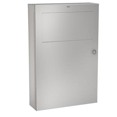 KWC Aquarotter Abfallbehälter, RODAN, Edelstahl, 355x540x110 mm, Aufputz, ca. 16 l, 2000101345 2000101345 Image
