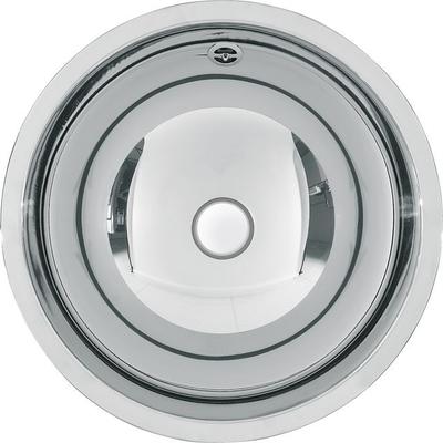 KWC Aquarotter Rundbecken, RONDO, Edelstahl, 426x160 mm, Überlauf, seidenmatt, 2000056436 2000056436 Image