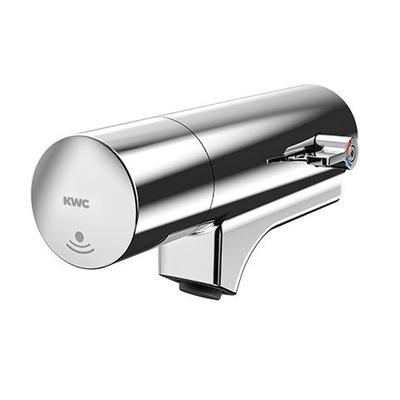KWC Aquarotter Wandbatterie, F5, elek., Schrägausl., Mischer, f. Armatureneinh./W.-Mont., Net, 20300 2030063665 Image