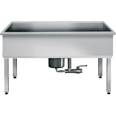 KWC Aquarotter Werkraumbecken, SIRIUS, Edelstahl, 1500x800x600 mm, U-Bau, Schlammfang, 2000100361 2000100361 Image