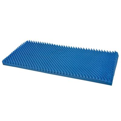 Dmi Convoluted Foam Mattress Topper, Queen, Blue