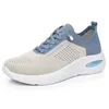 2025Lace-up Casual frauen Schuhe Non Slip Weiche Sohlen Sport Schuhe Frauen Atmungsaktive Mesh Höhe Erhöhen Vulkanisieren schuhe
