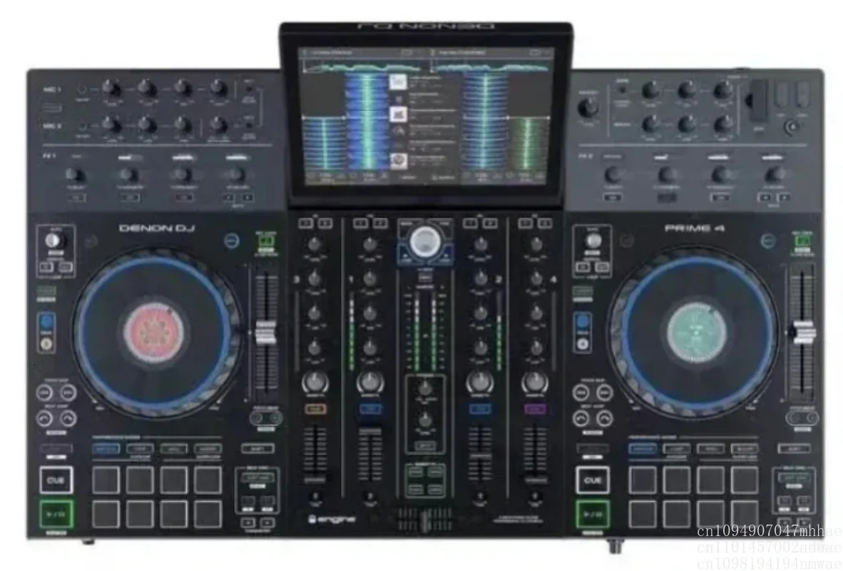 SOMMERVERKAUF Mit Vertrauen Neues 4-Deck-Standalone-DJ-Controller-System mit 10-Zoll-Touchscreen Image