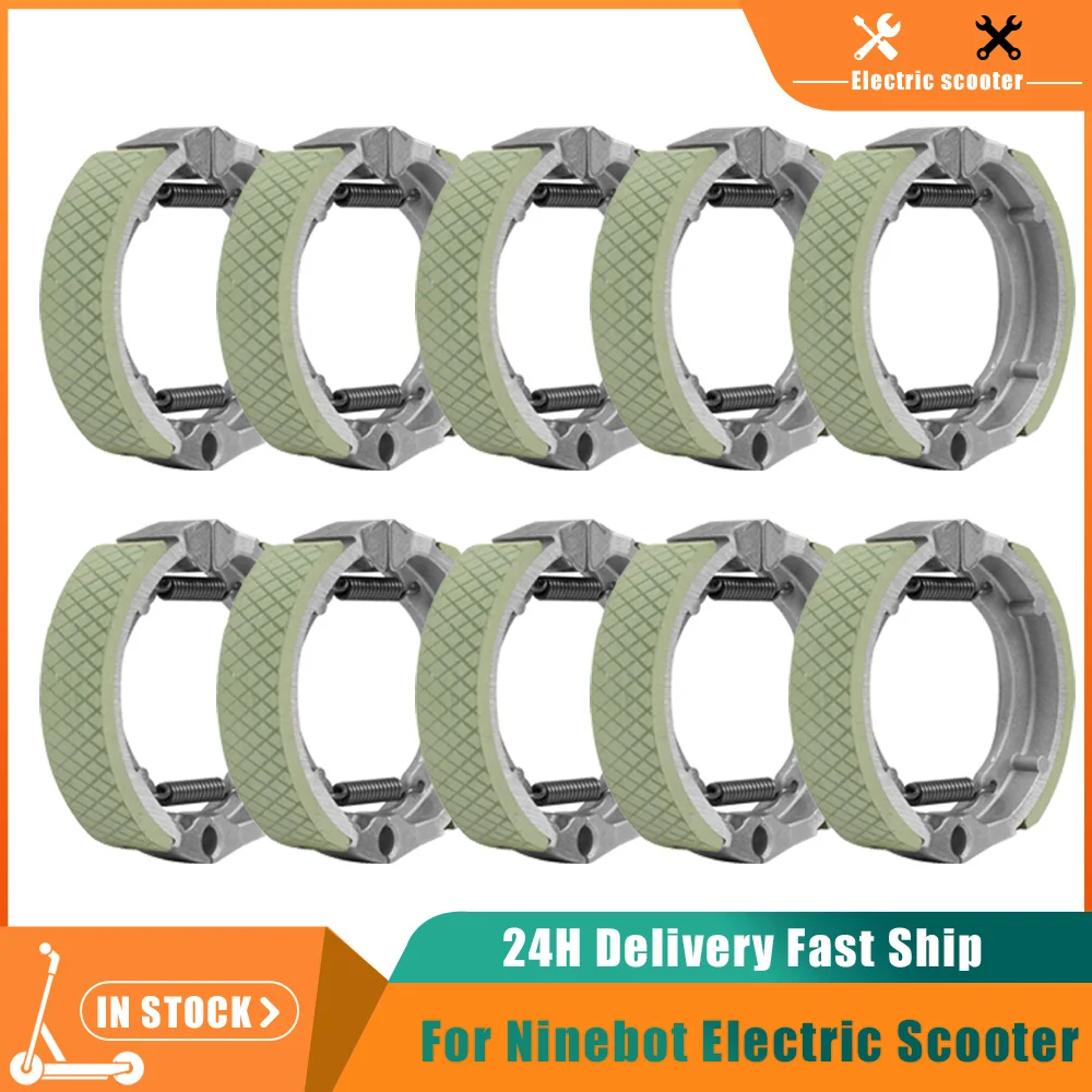 1/2/5/10PC Trommel Bremsbelag Für Ninebot Max G2 G30 G30L KickScooter elektrische Roller Tragen-beständig Ersatz Teile Image