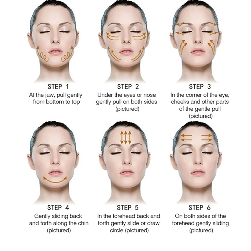 T83C-Mesotherapie Gesichts Elektroporation RF Radio Frequenz LED Photon Facelifting Straffen Falten Massagegerät EU Stecker Image