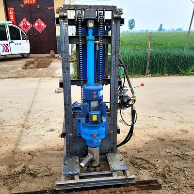 Customized 80m Deep Portable Hydraulic Water Well Rotary Drilling Rig Electric Borehole Water Well Drilling Machine