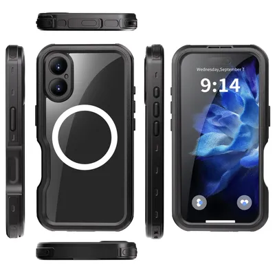 PC+TPU Lens Protection Durable Full Seal IP68 Waterproof case for iPhone 16 Pro Max 16 Plus COVER FOR iPhone 16E IPHONE 16 PRO