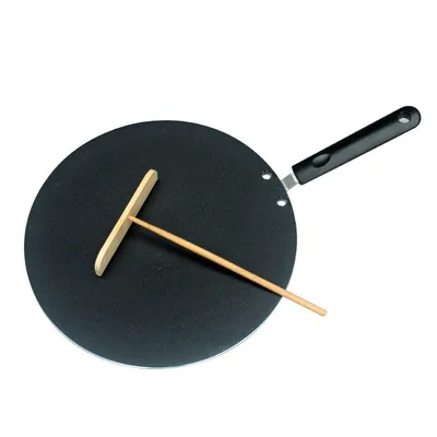 30cm Non Stick Pancake Tawa Tava Pan Indian Roti Chapati Flat Bread Cake Bakers Pancake Griddle Pan