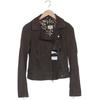 camel active Damen Jacke, Gr. 34, grün, Elasthan, Leder, Synthetik, Viskose
