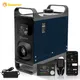 8KW 12V e 24V e 110-240V Riscaldatore d'aria diesel portatile Modalità di ventilazione e app bluetooth e Riscaldatore in modalità di calore Turbo per tenda camper per auto