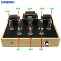 SUNBUCK 6P15 push pull 6N3 6N1 Classe A Amplificatore valvolare 2 Stereo 15W Amplificatore valvolare bilanciato a 3 segmenti Audio