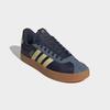 Sneaker ADIDAS SPORTSWEAR "VL COURT 3.0", Gr. 44, legend ink, powder gelb, preloved ink, Textil, Leder, sportlich, Schuhe