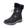 Stiefelette RIEKER "Rieker Stiefelette Textil", Damen, Gr. 36, schwarz, Textil, casual, Schuhe