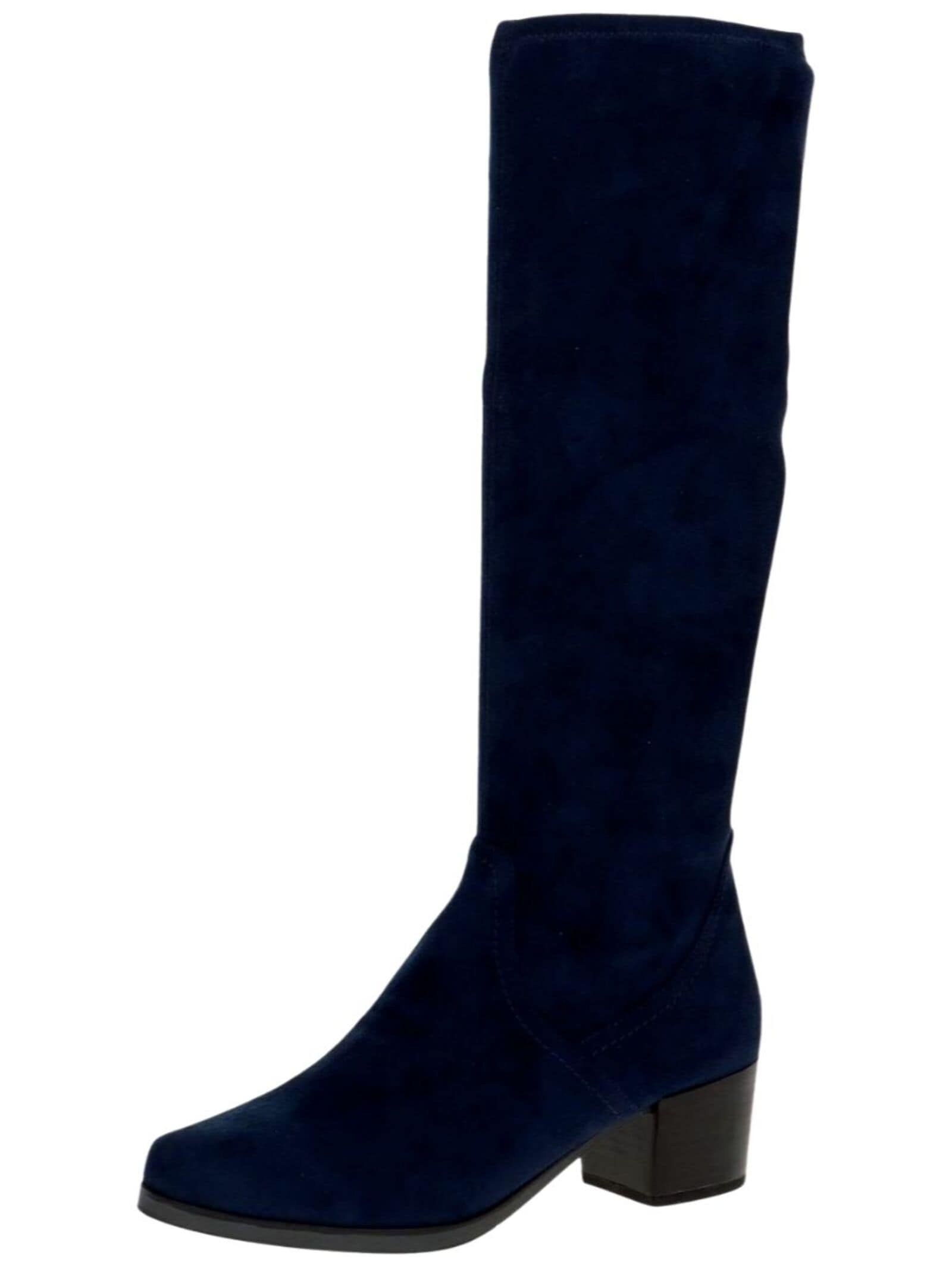 Overkneestiefel CAPRICE "Caprice Stiefel Textil", Damen, Gr. 38, blau (navy), Textil, Schuhe
