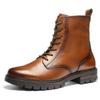 Schnürstiefelette ARA "CAMBRIDGE", Damen, Gr. 9 (43), braun (cognac), Glattleder, unifarben, klassisch,elegant, Schuhe, Business Stiefel in Bequemweite G (= weit)
