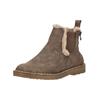 Stiefelette BLOWFISH "Blowfish Stiefelette Lederimitat/Textil", Damen, Gr. 39, grau (taupe), Lederimitat, Textil, casual, Schuhe