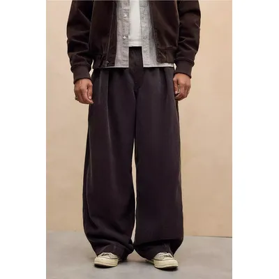 BDG Chocolate Bobbi Corduroy Trousers - Brown M at Urban Outfitters