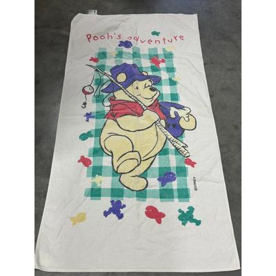 Disney Bath | Disney, Pooh's Adventure, Bath Towel, Pool Towel, Vacation, ~ 250507-Wh 479 | Color: White | Size: Os