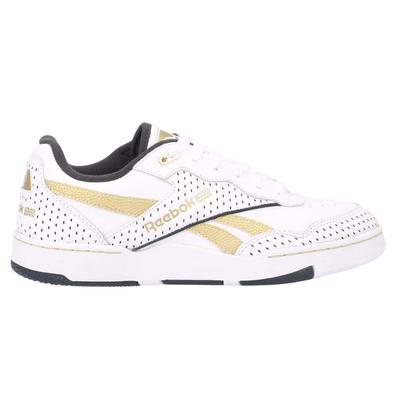 Reebok - "BB 4000 II" Sneaker für Herren/Damen Unisex, Leder (Weiß/Gold) Image