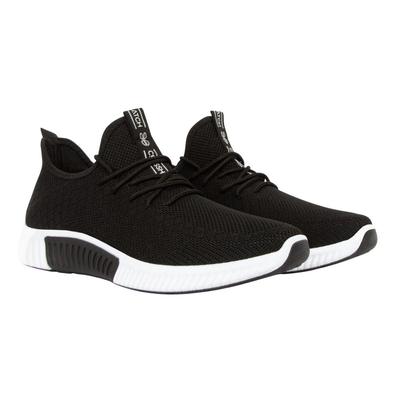 Crosshatch - "Rideout" Sneaker für Herren (Schwarz/Weiß) Image