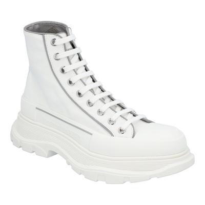 Alexander McQueen Tread Slick Stiefel 'Weiß Grau' Image