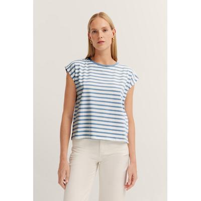 Bugatti Damen T-Shirt mit Streifenmuster Image
