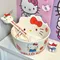 Sanrio Instant Noodle Bowl Hello Kitty Cinnamoroll Anime Cartoon Cute Household Girl Salad Student Hostel Have A Meal Tableware