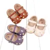 Frühling und Herbst 0-1 Jahre altes Baby Wanderschuhe mit weichen Sohlen Prinzessin Schuhe bestickte Baby-Einzelschuhe atmungsaktive Babyschuhe