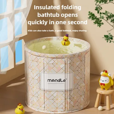 2025 bath tub second foldable home SPA portable bath tub full body bathtub free installation of a second quick opening bath tub