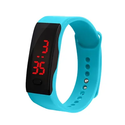 Led Digital Display Bracelet Student Electronic Watch Children'S Outdoor Sports Watch Silicone Watch Children'S Gift Relojes
