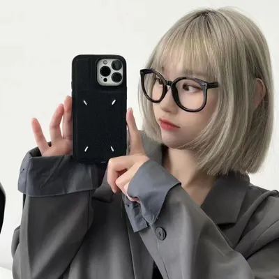 Trendy Phone Case 14Pro Phone Case Embroidery Full Cover IPhone14ProMax Anti-Fall Soft Shell 13P Case Cover for Mobile Phone DIY