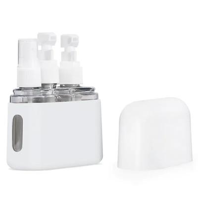 Mini Shampoo Dispenser Portable Travel Bottle Set Refillable Cosmetic Containers Leak Proof Lotion Bottles Toiletry Kit Spray Bottles Portable Travel Accessories For Makeup Skincare Essentials