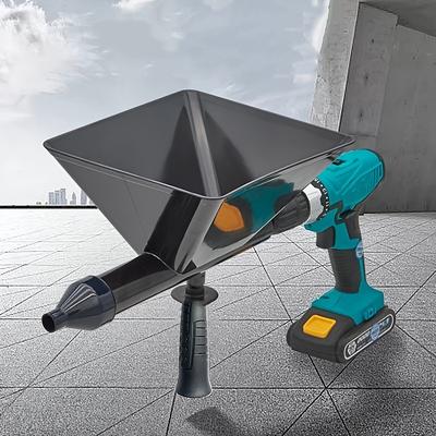 Cordless Manual Cement Grout Gun - Heavy-Duty Plastic/Metal Construction, Ergonomic Handle Precision Nozzle for Window/Door Frame Sealing, DIY Home Improvement Tool, Construction Tool