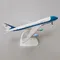 20 cm B747 Air Force One Modello di compagnia aerea Boeing 747 Pressofusione in lega di metallo Giocattoli per aeroplani e carrello di atterraggio Serie di hobby