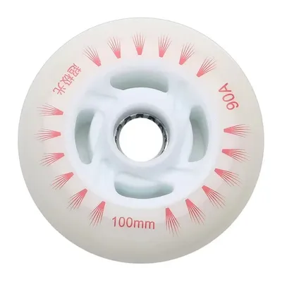 Flash Roller Skates for Adults Child, Inline Racing Shoes, Luminous Wheels, 90A Speed Skating, 90mm, 100mm, 110mm, 125mm, 8Pcs