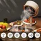 2025 NEW Hot Sale Desktop Range Hood Extractor Exhaust Portable Small Cooker Hood Adjustable Angle for Indoor BBQ Hot Pot