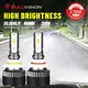Dualvision H7 Fari LED 20000LM 120W CSP H4 H11 H1 H8 H9 9005 9006 HB3 HB4 4300K 6500K 8000K Fendinebbia Auto Luce 12V Mini