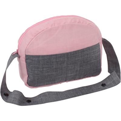 Puppen Wickeltasche CHIC2000, rosa (melange grau, rosa), Puppenausstattungen, KinderB:29cm H:22cm T:9cm, Polyester, B:29cm H:22cm T:9cm Image