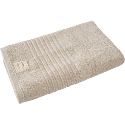Duschtuch DYCKHOFF "Nature", grau (stein), B:70cm L:140cm, Frottier, Obermaterial: 100% Baumwolle, Handtücher (Packung) Image