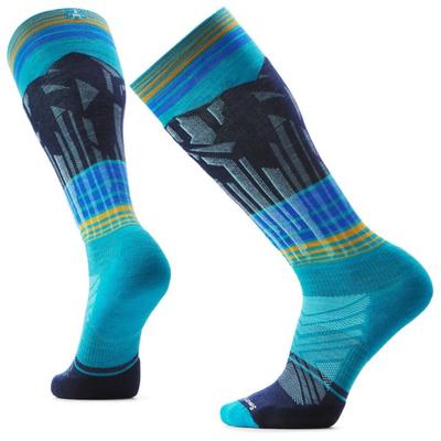 Smartwool - Ski Targeted Cushion Summit Shot OTC Socks - Skisocken Unisex M | EU 38-41 blau Image